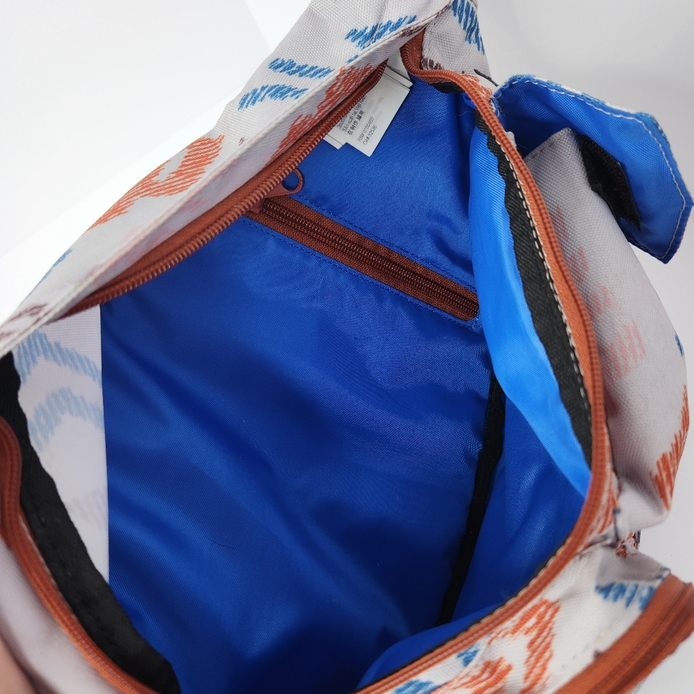 KAVU Mini Patterned Slingback Bag Backpack Multicolor Geometric Print - Picture 5 of 10